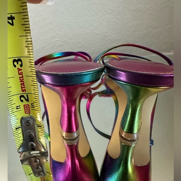 Nine West Mid heel slide (rainbow) 8.5 - Picture 10 of 14